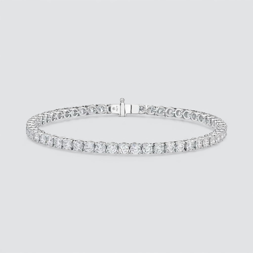 5mm Silver Tennis Bracelet