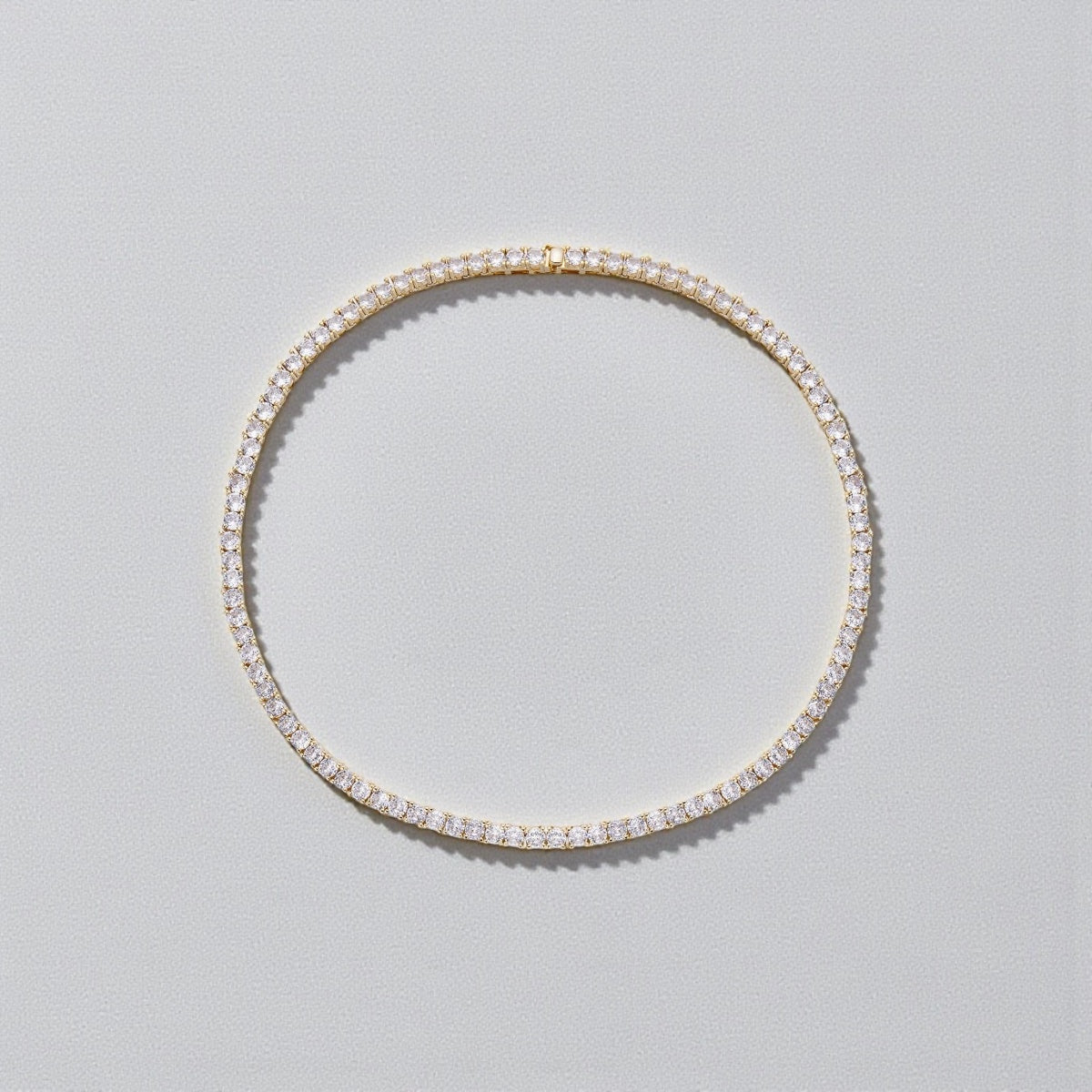5mm Gold-Plated Tennis Bracelet