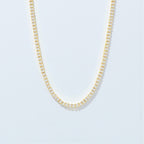 5mm Gold-Plated Tennis Necklace
