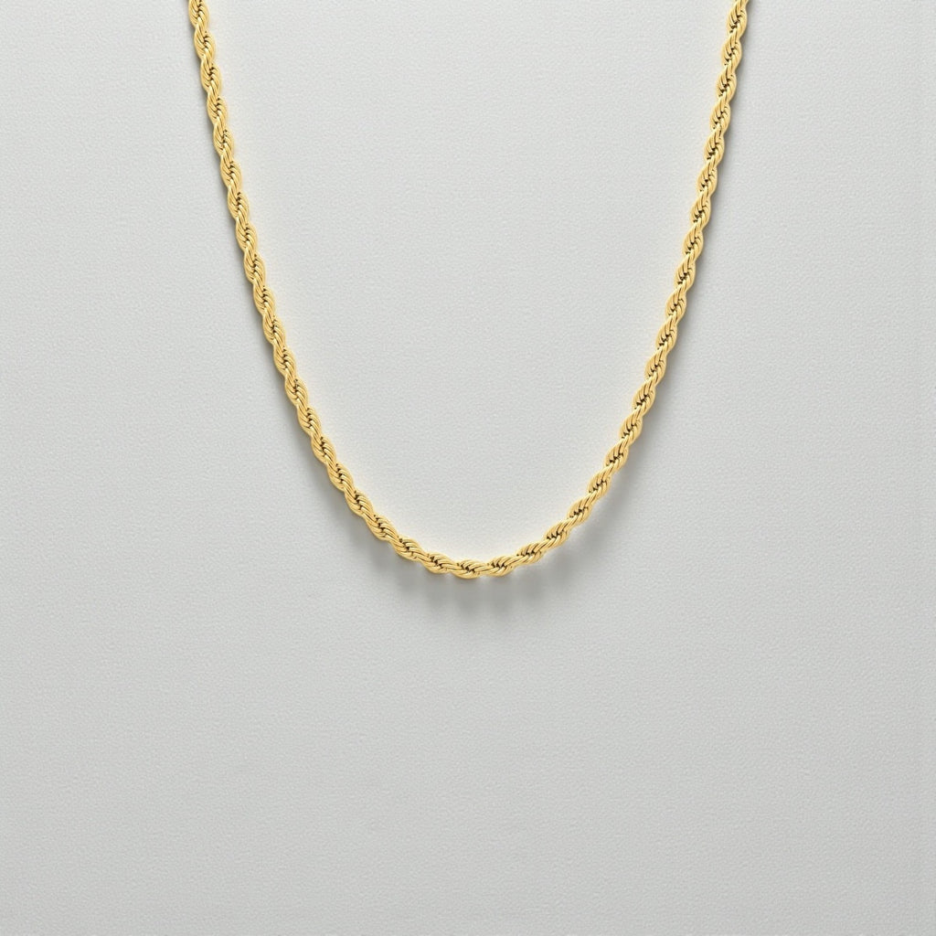 3mm Gold Rope Chain