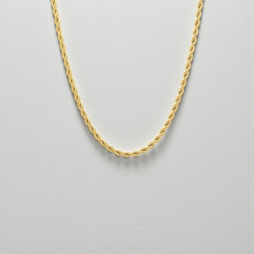 3mm Gold Rope Chain