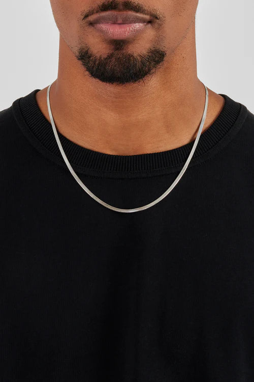 3mm Silver Snake Chain