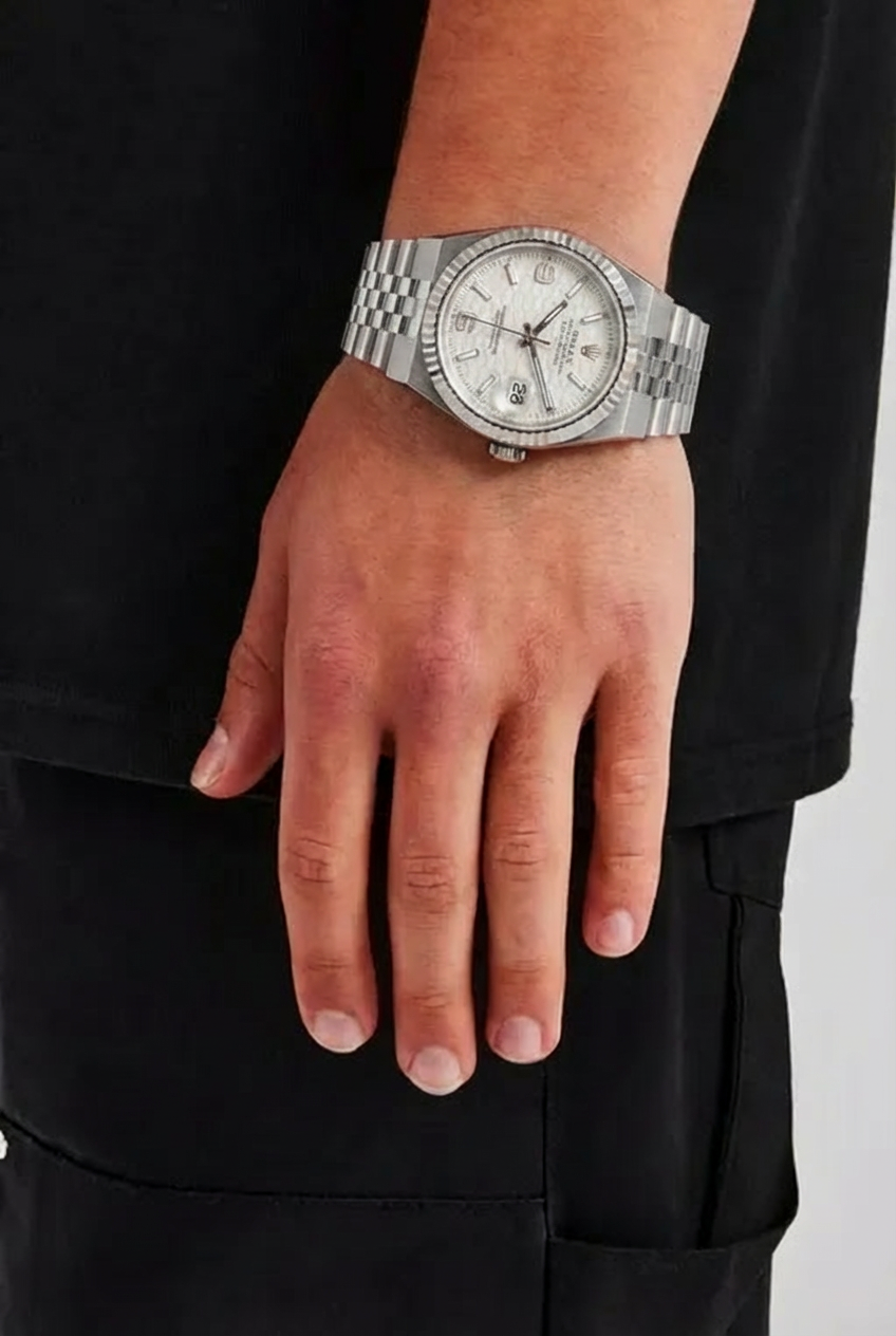 Rolex Land-Dweller — White Rolesor