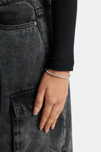 Unisex 3mm Silver Tennis Bracelet