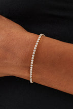 Unisex 2.5mm Gold Plated Bracelet