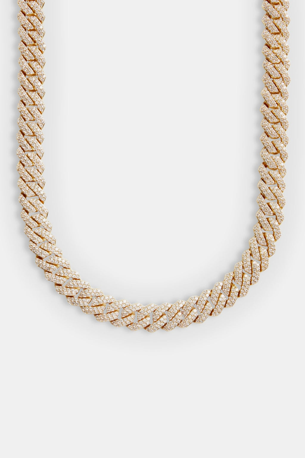 14mm Gold Prong Chain