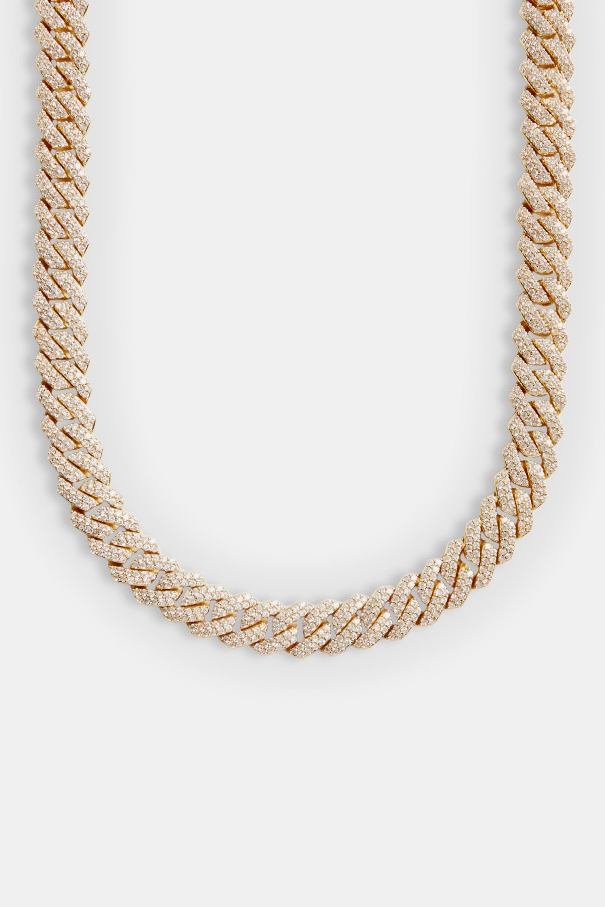 14mm Gold Prong Chain