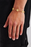 Clover Bracelet — Gold on Gold