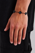 Clover Bracelet — Black on Black
